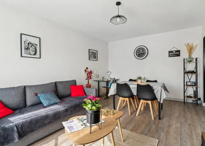 La Jol'nantaise - Proche Tram Ligne 2 & 3 Et Bus Apartamento Nantes